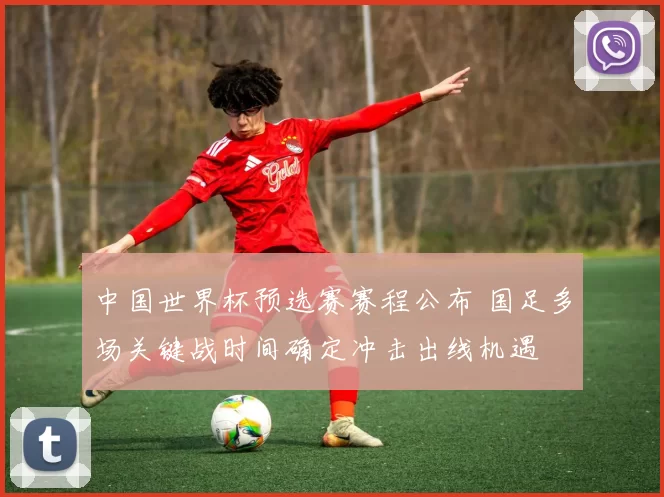 中国世界杯预选赛赛程公布 国足多场关键战时间确定冲击出线机遇